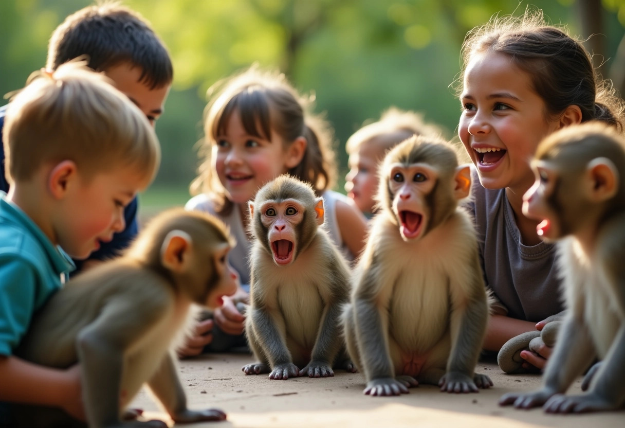 zoo  famille