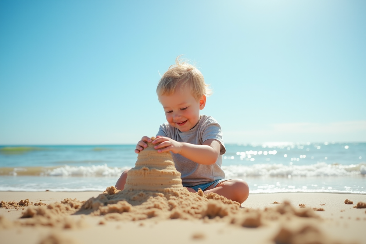 enfant été