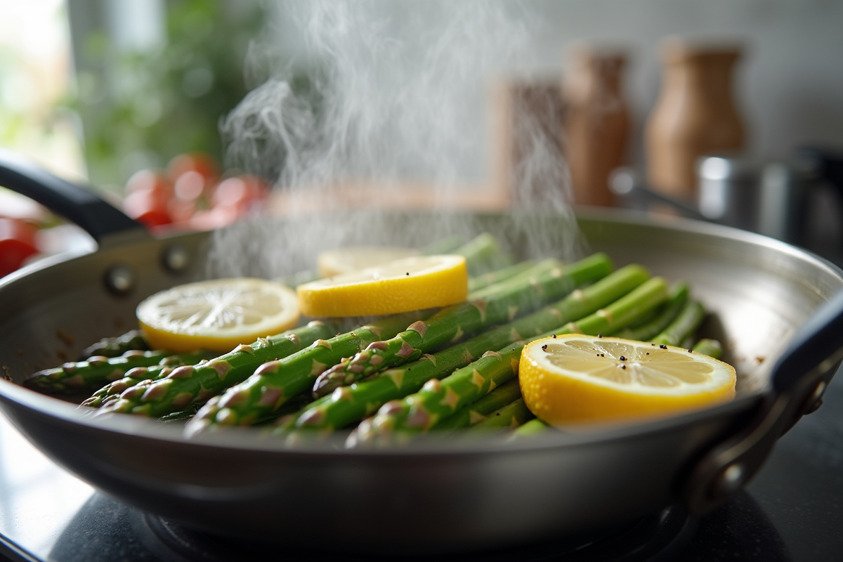 asperges cocotte