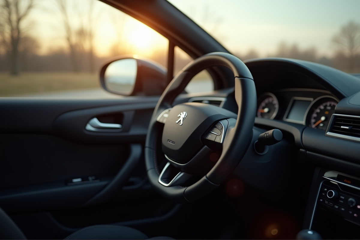 Intérieur Peugeot 3008 tableau de bord et volant